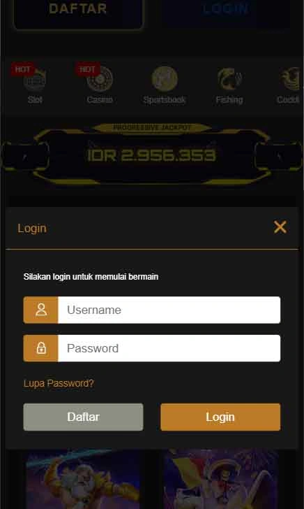 cara login Situs Slot K5555 Gacor